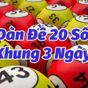 Tìm hiểu thông tin về dàn đề 20 số nuôi khung 3 ngày