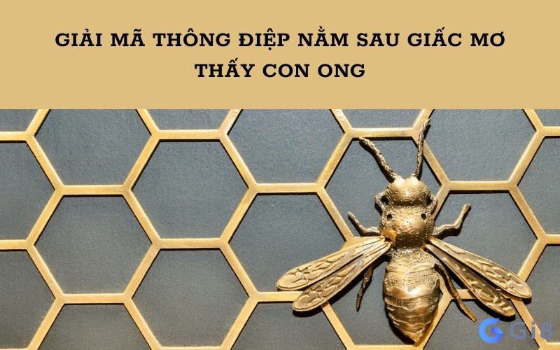 Mơ thấy ong thường mang lại thông điệp tốt đẹp 