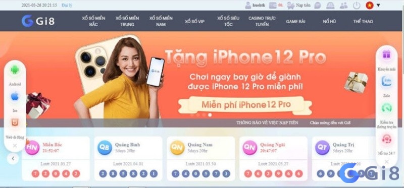 Nhà cái ghi đề online Gi8.