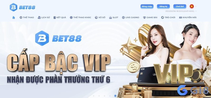 Giao diện của nhà cái Fun Live IOS: BET88