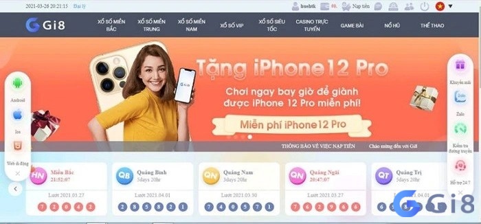 Trang đánh lô đề online Gi88 có hệ thống giao dịch nhanh chóng và an toàn