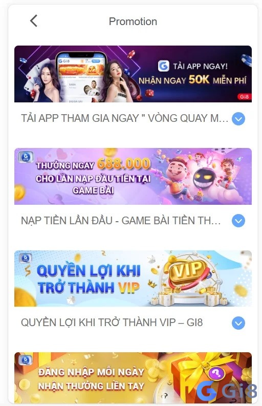 Trải nghiệm cá cược ngay trên app Gi8 sau khi tải xong