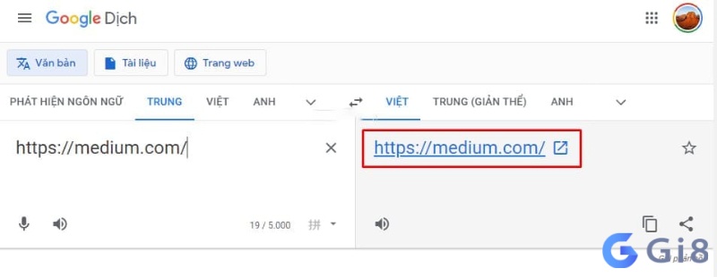 Truy cập Gi8 khi bị chặn với Google Dịch