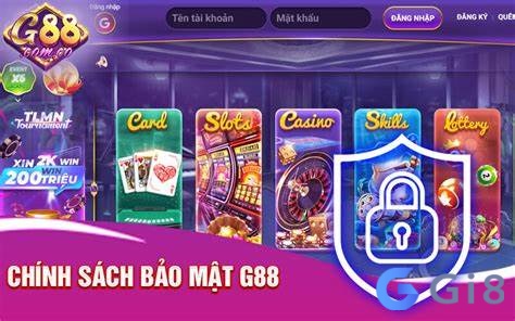 Chế độ bảo mật tại cổng game G88 an toàn tuyệt đối không làm anh em thất vọng